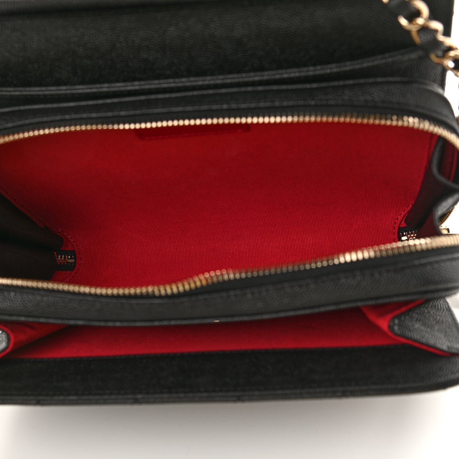 Chanel Caviar Quilted Large Like A Wallet Flap Black 6 of 12