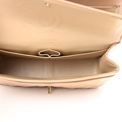 Chanel Caviar Quilted Jumbo Double Flap Beige Clair 5 of 14