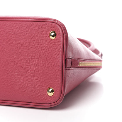 Prada Saffiano Lux Medium Promenade Tote Peonia 12 of 17