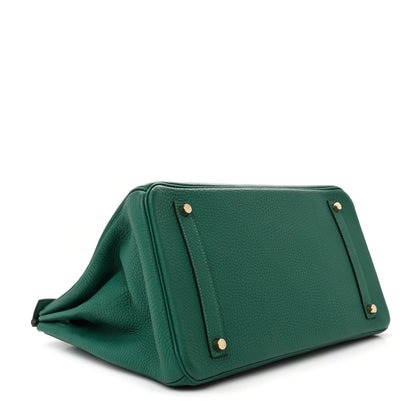 Hermes Togo Birkin 35 Malachite 4 of 10