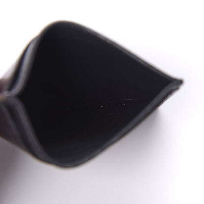 Celine Smooth Lambskin Card Holder Black 5 of 8