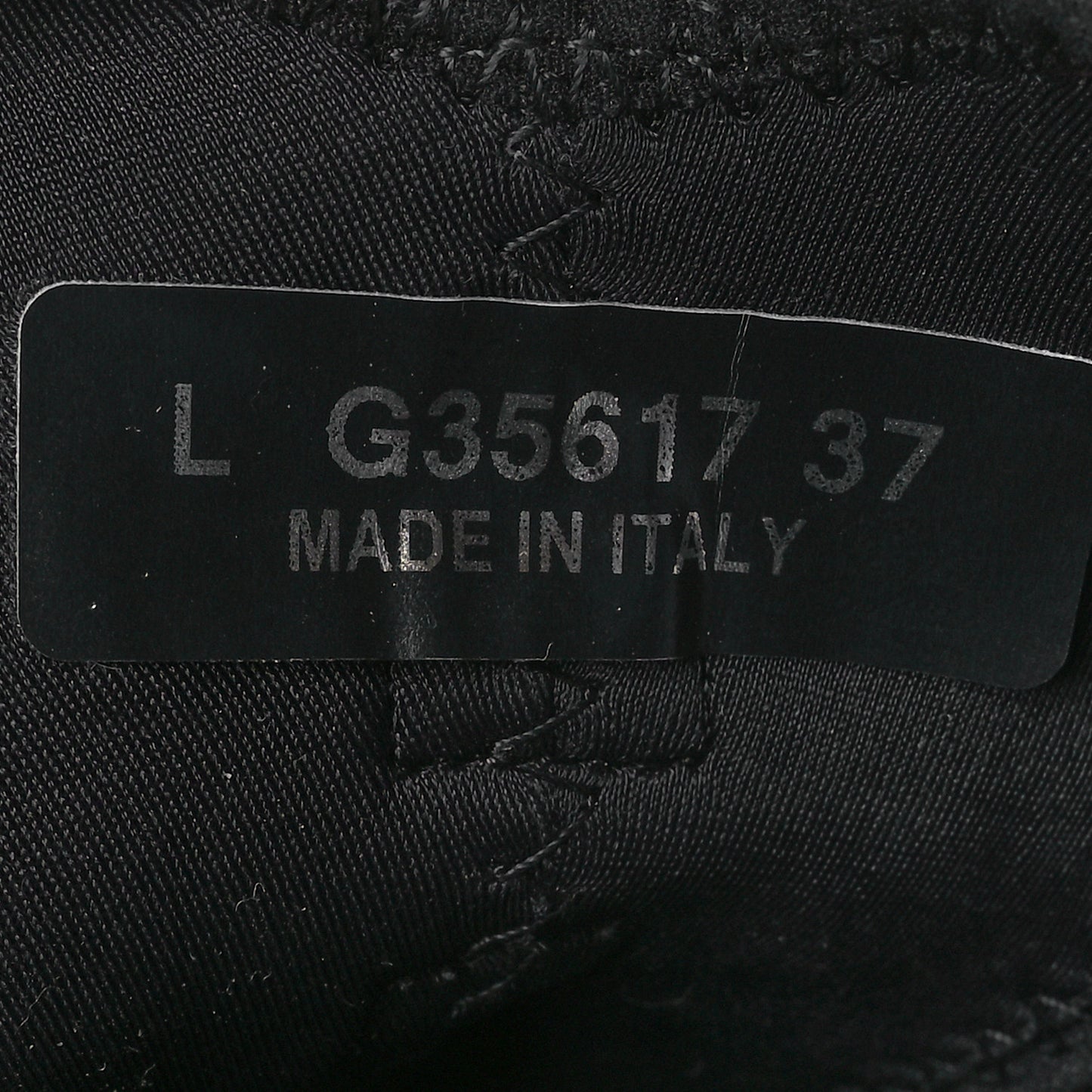 Velvet Calfskin Mixed Fibers CC Sneakers 37 Black