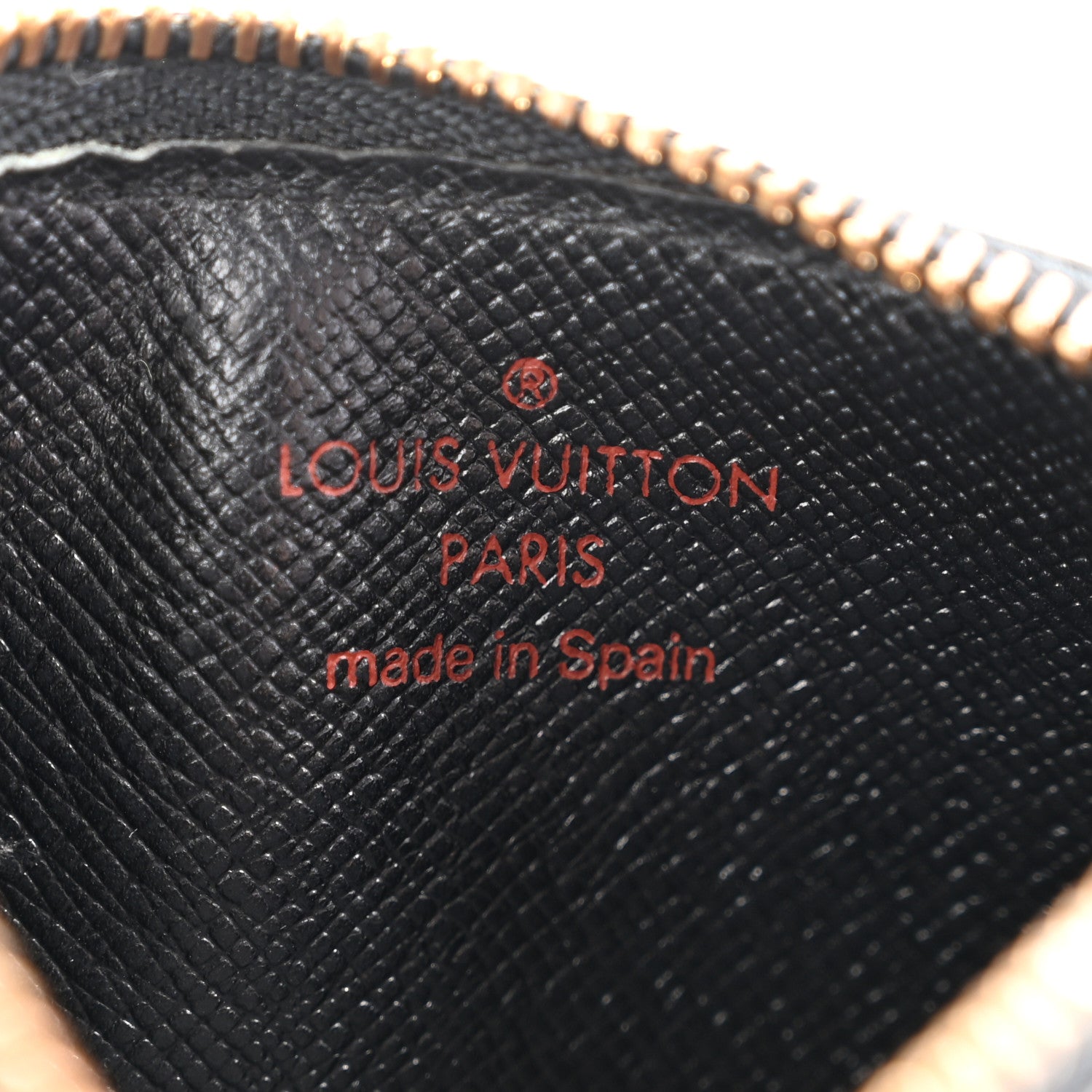 Louis Vuitton Epi Key Pouch Black 6 of 12