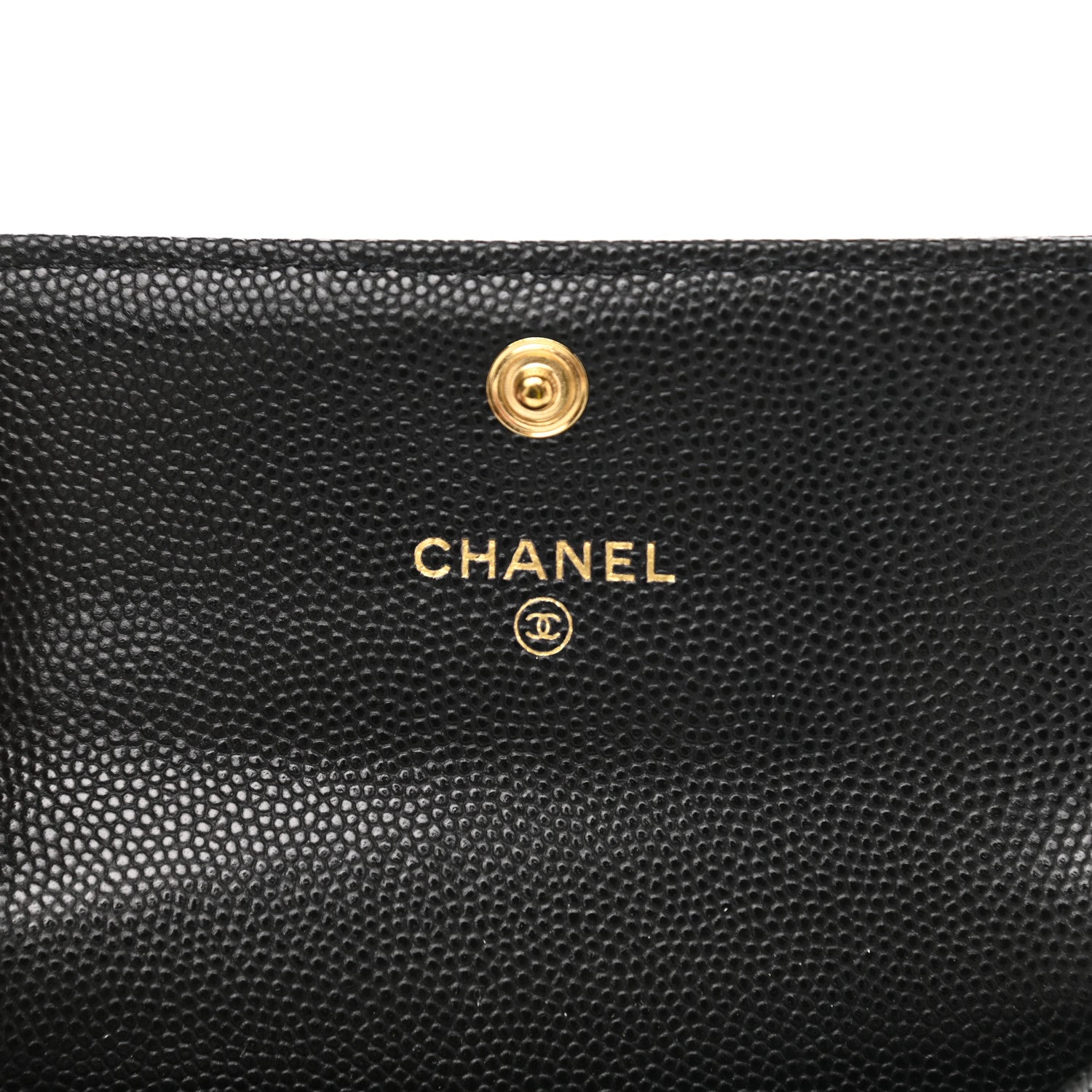 Chanel Caviar Quilted Boy Flap Card Holder Black 6 of 9