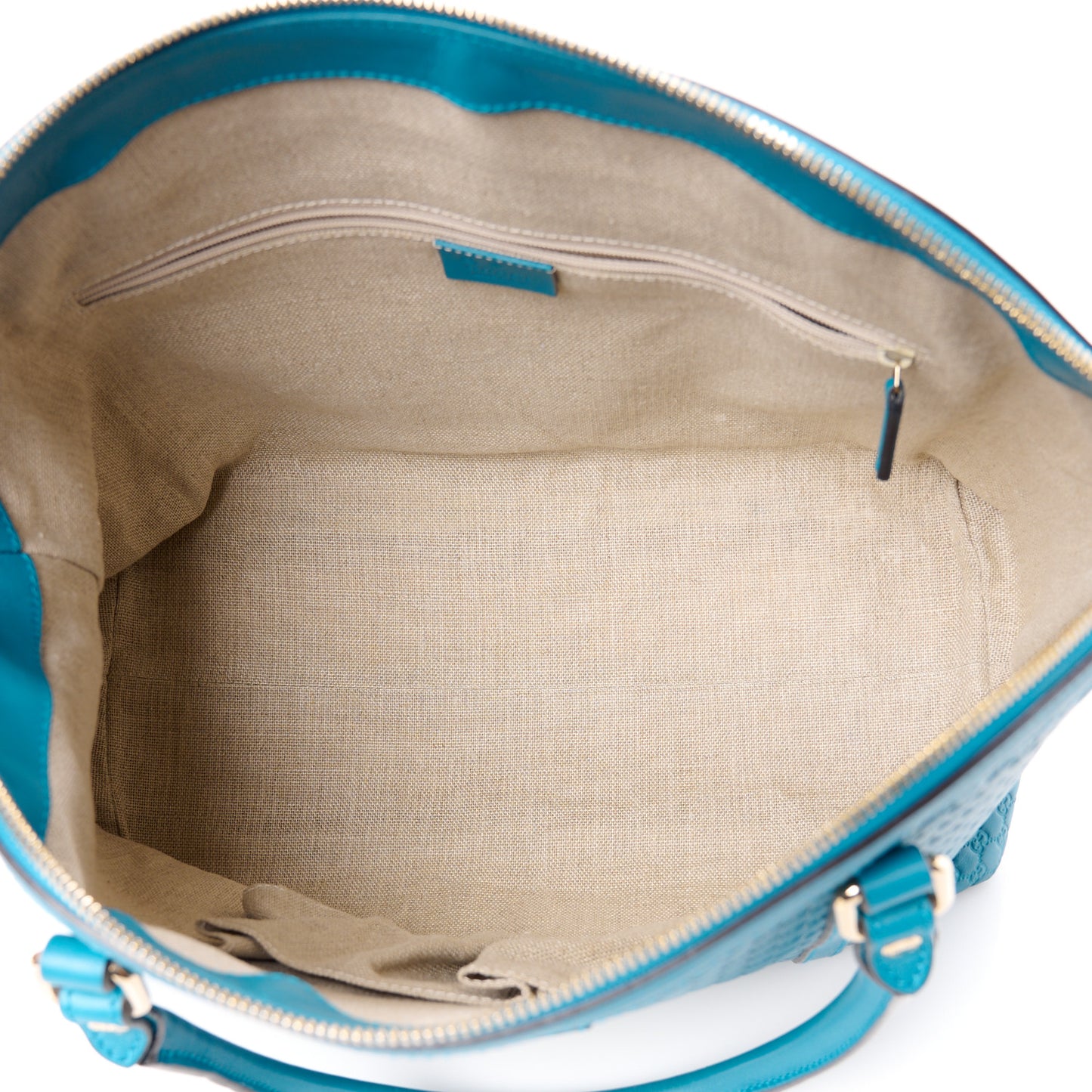 Soft Microguccissima Dome Satchel Deep Cobalt