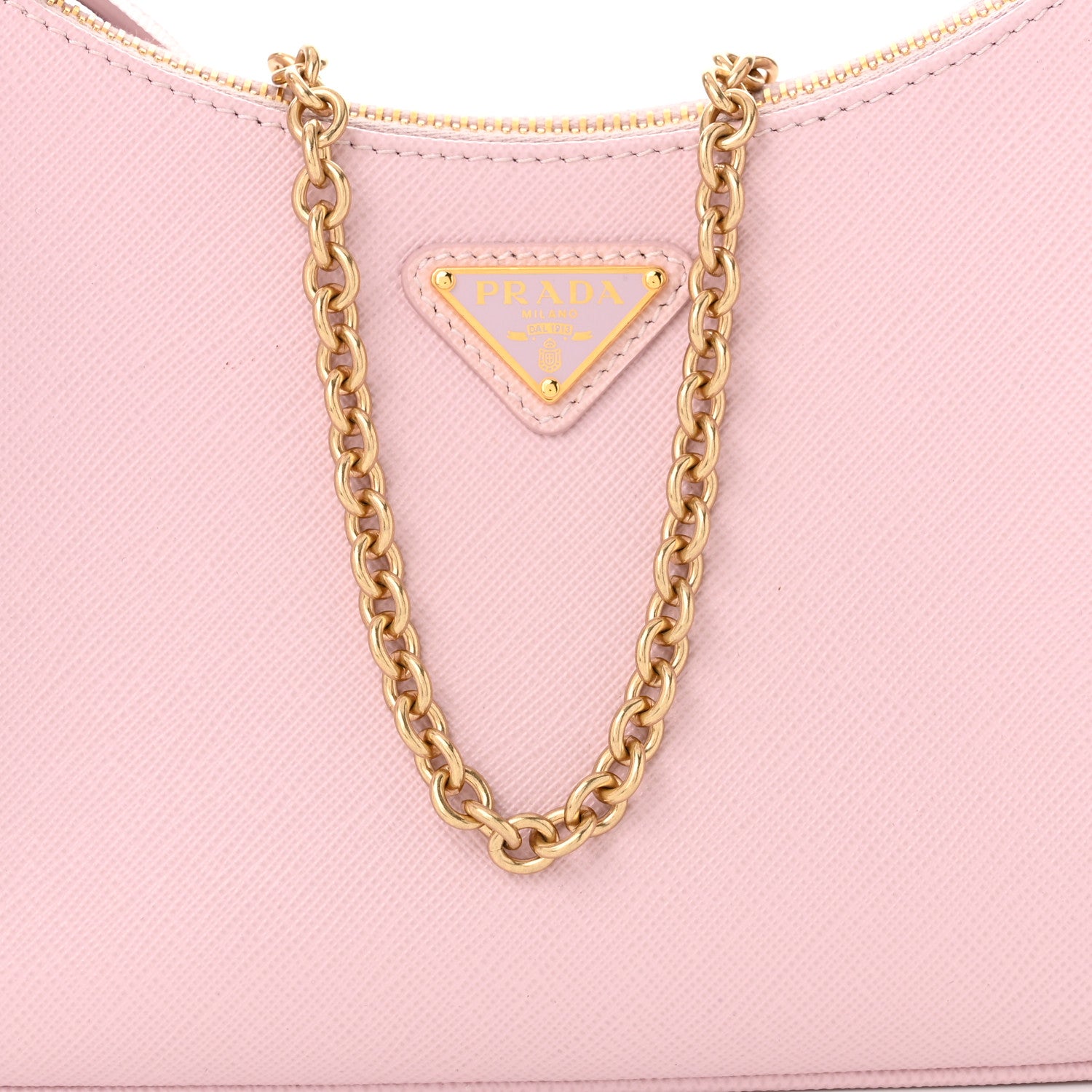 Prada Saffiano Lux Re-Edition 2005 Shoulder Bag Alabastro 9 of 11