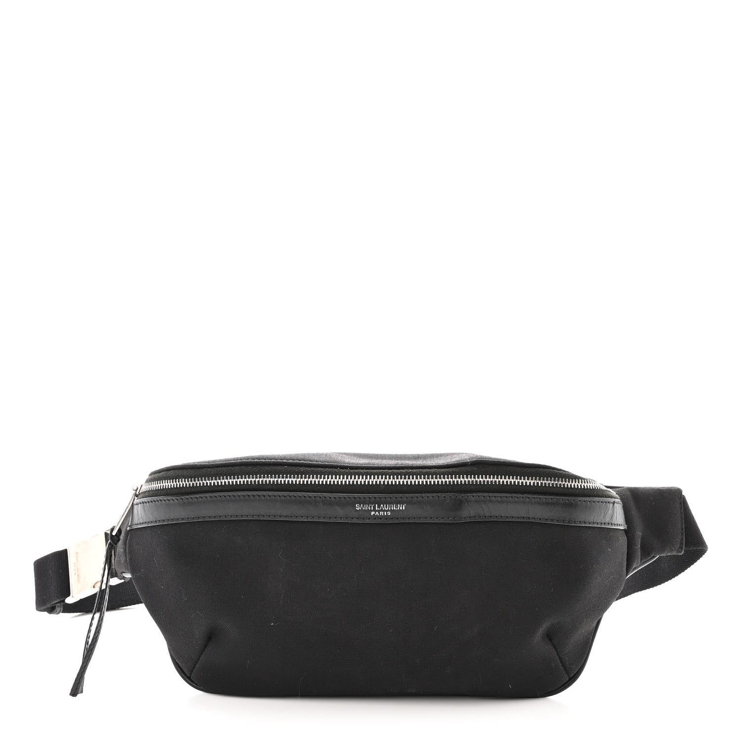 Saint Laurent Canvas Classic Belt Bag Black 1 of 10