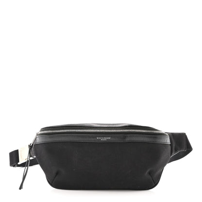 Saint Laurent Canvas Classic Belt Bag Black 1 of 10
