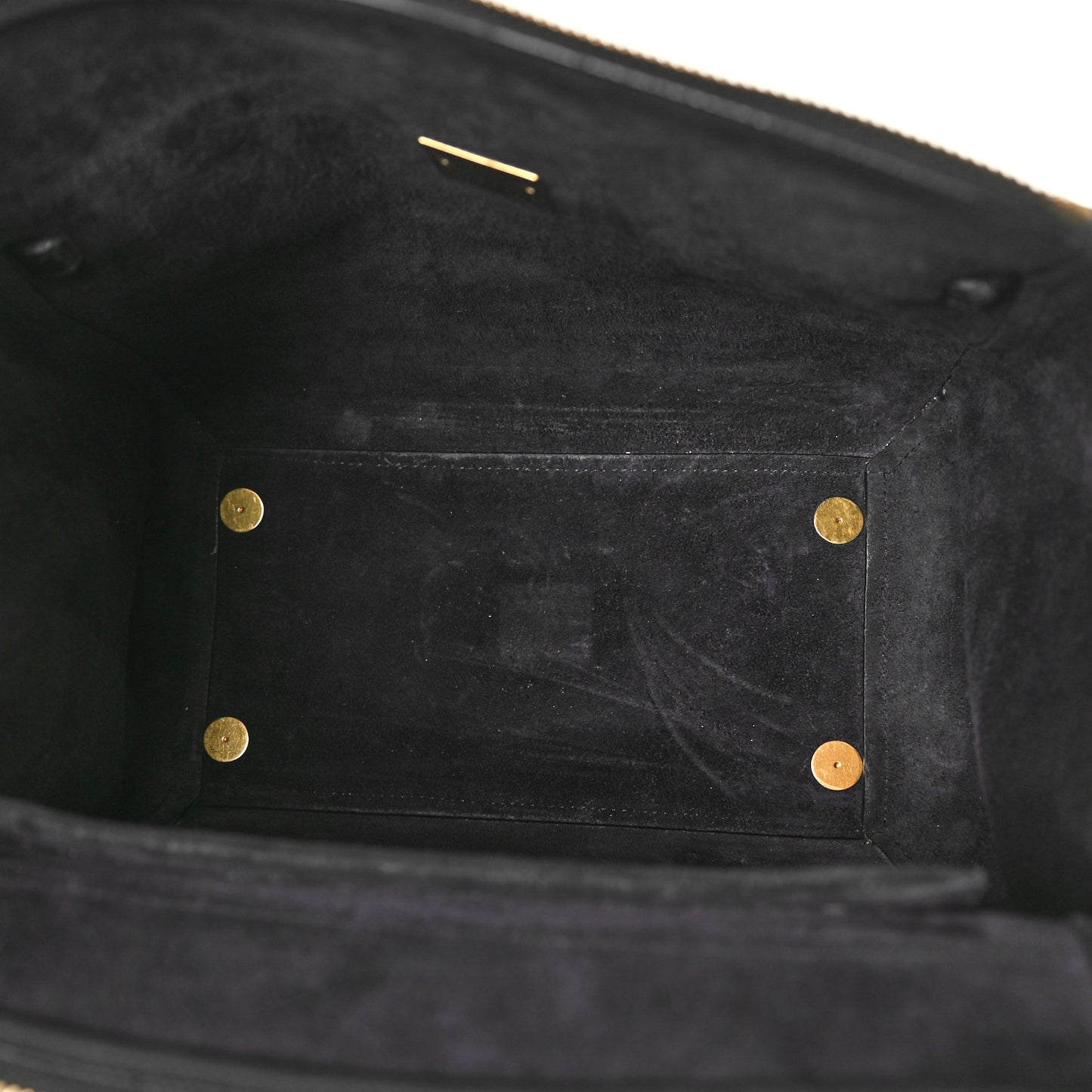 Grained Calfskin Mini Belt Bag Black