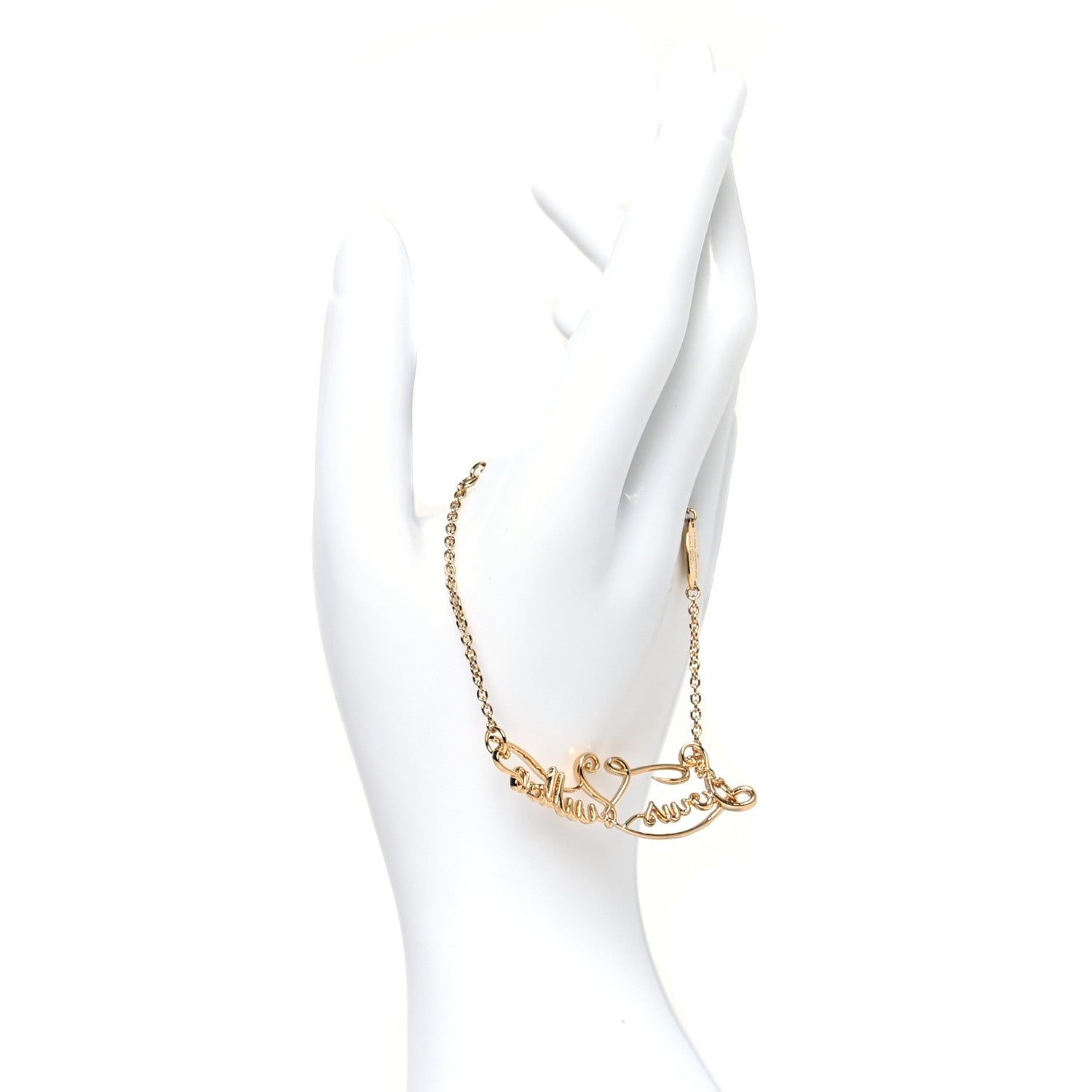 Louis Vuitton My LV Affair Bracelet Gold 2 of 5