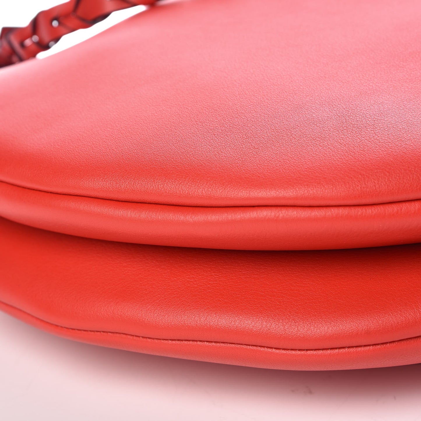 Calfskin Fortune Hobo Red