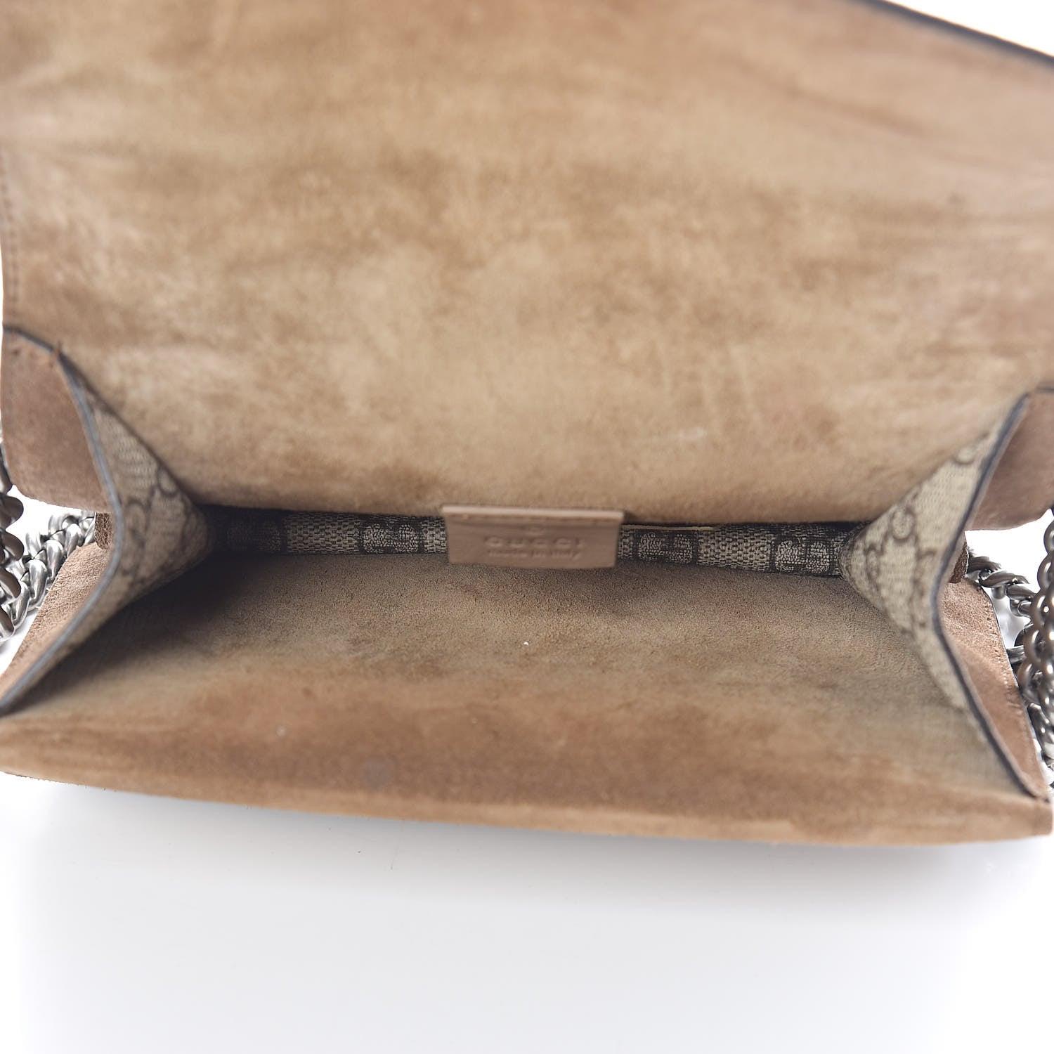Gucci GG Supreme Monogram Mini Dionysus Shoulder Bag Taupe 5 of 10