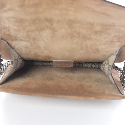 Gucci GG Supreme Monogram Mini Dionysus Shoulder Bag Taupe 5 of 10