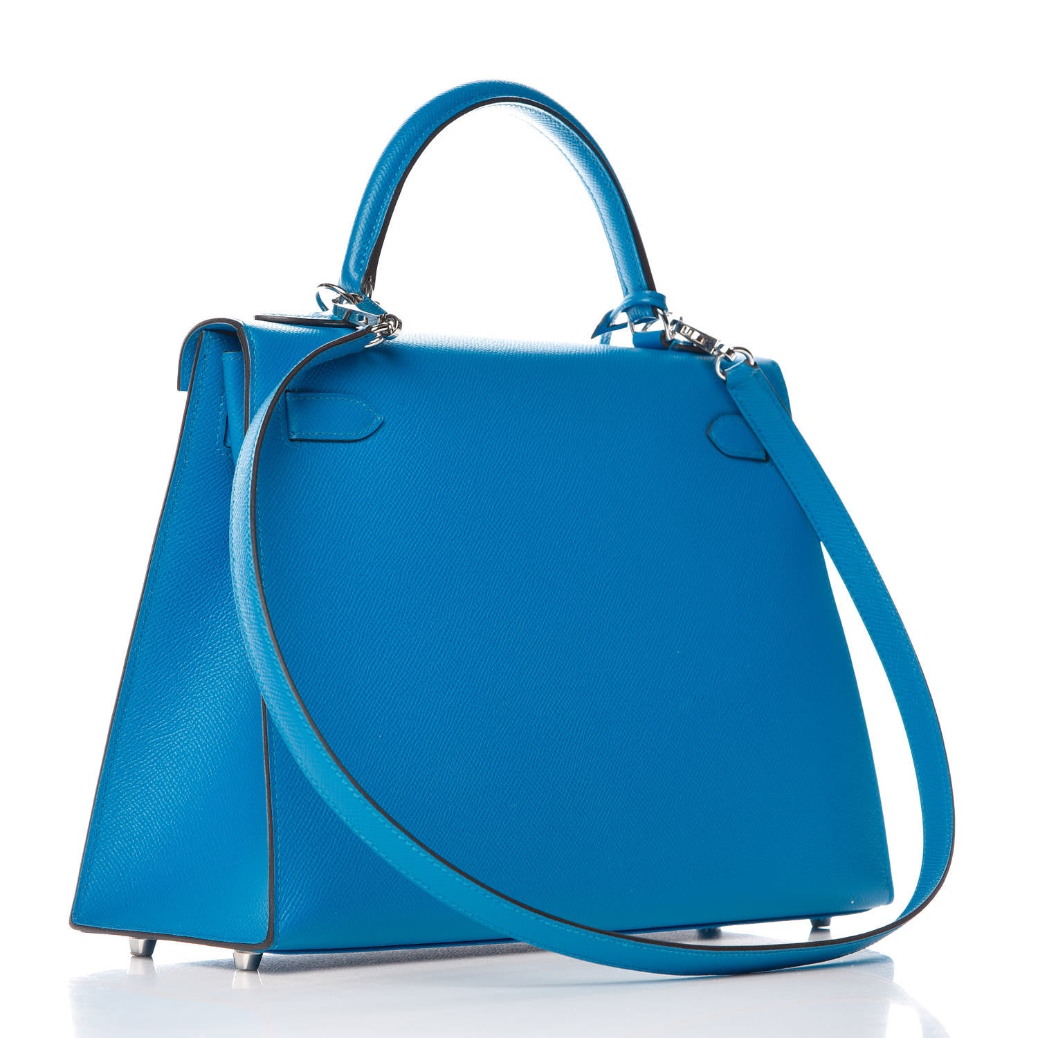 Hermes Epsom Kelly Sellier 32 Bleu Zanzibar 3 of 36