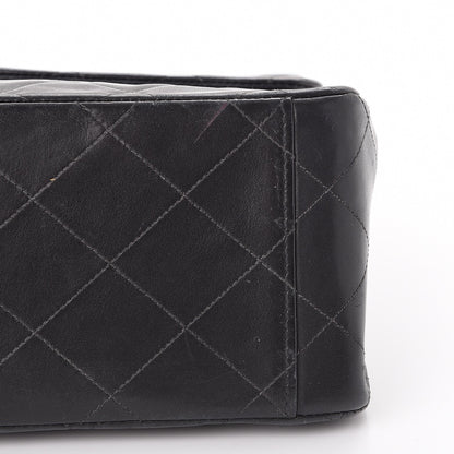 Chanel Lambskin Quilted XL Jumbo Single Flap Black 15 of 15