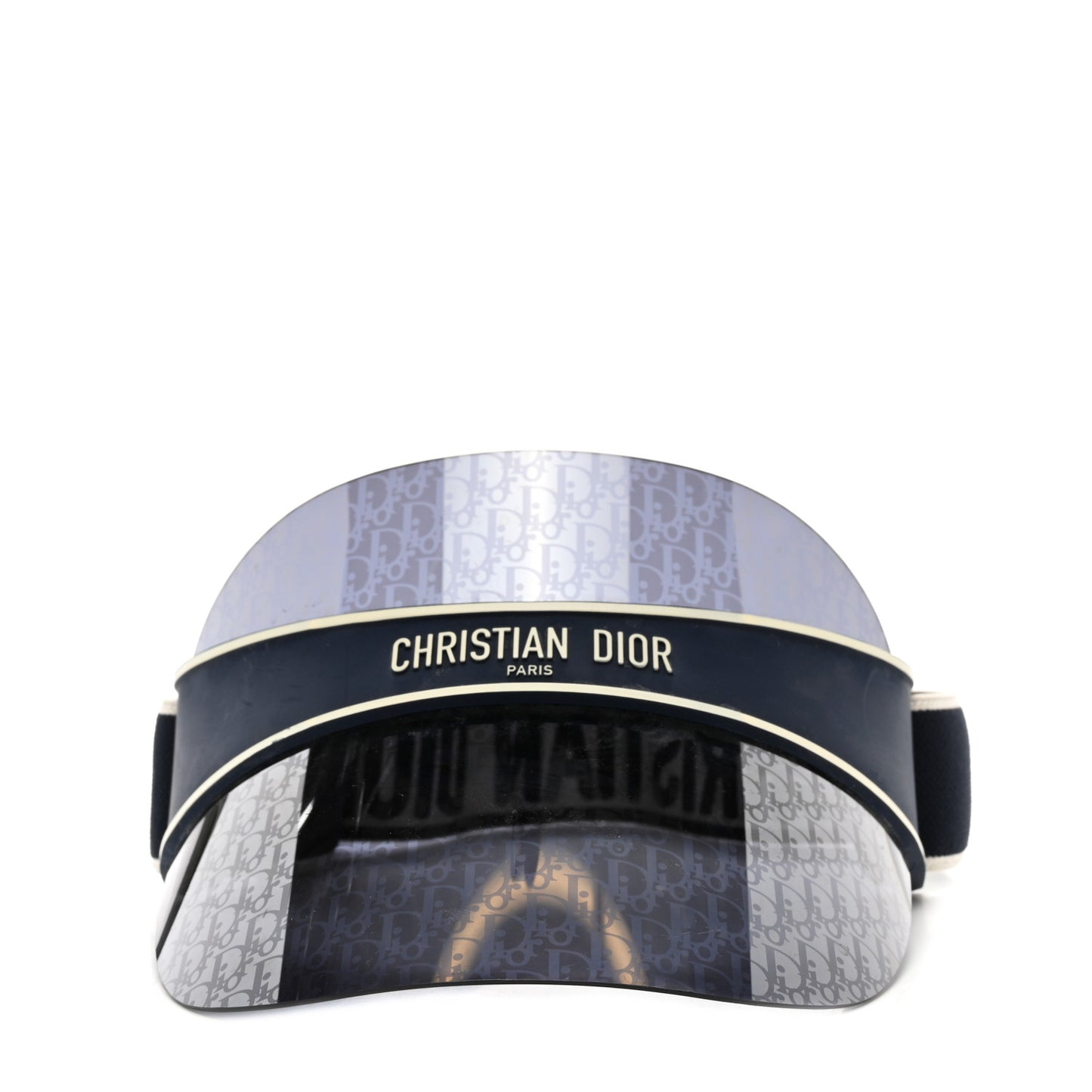 Oblique DiorClub V1U Sun Visor Blue