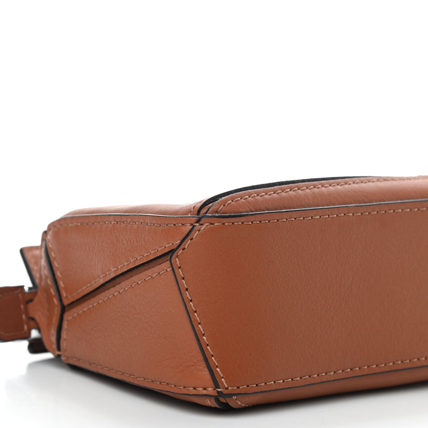 Calfskin Nano Puzzle Bag Tan