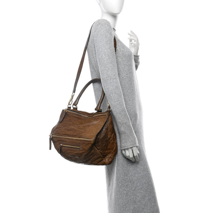 Givenchy Tumbled Sheepskin Medium Pandora Charcoal 2 of 14
