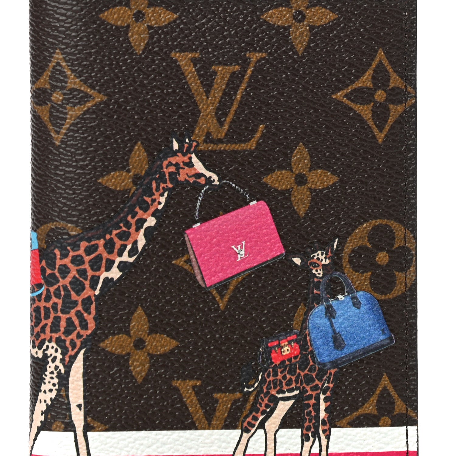 Louis Vuitton Monogram 2017 Christmas Animation Passport Cover 7 of 10