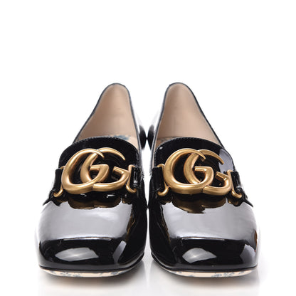Gucci Vernice GG Victoire 55mm Loafer Pumps 40 Black 2 of 10