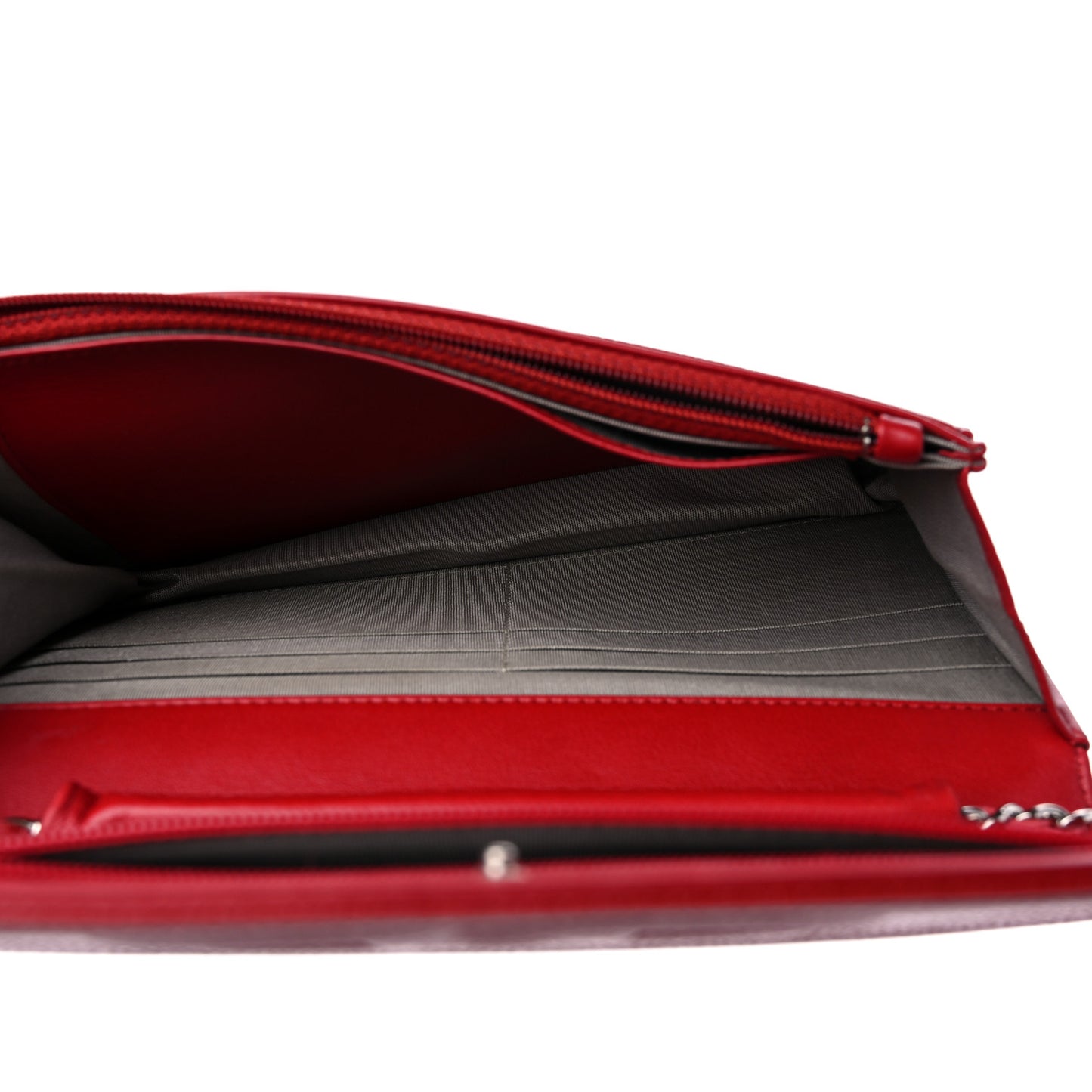 Caviar Timeless CC Wallet on Chain WOC Red