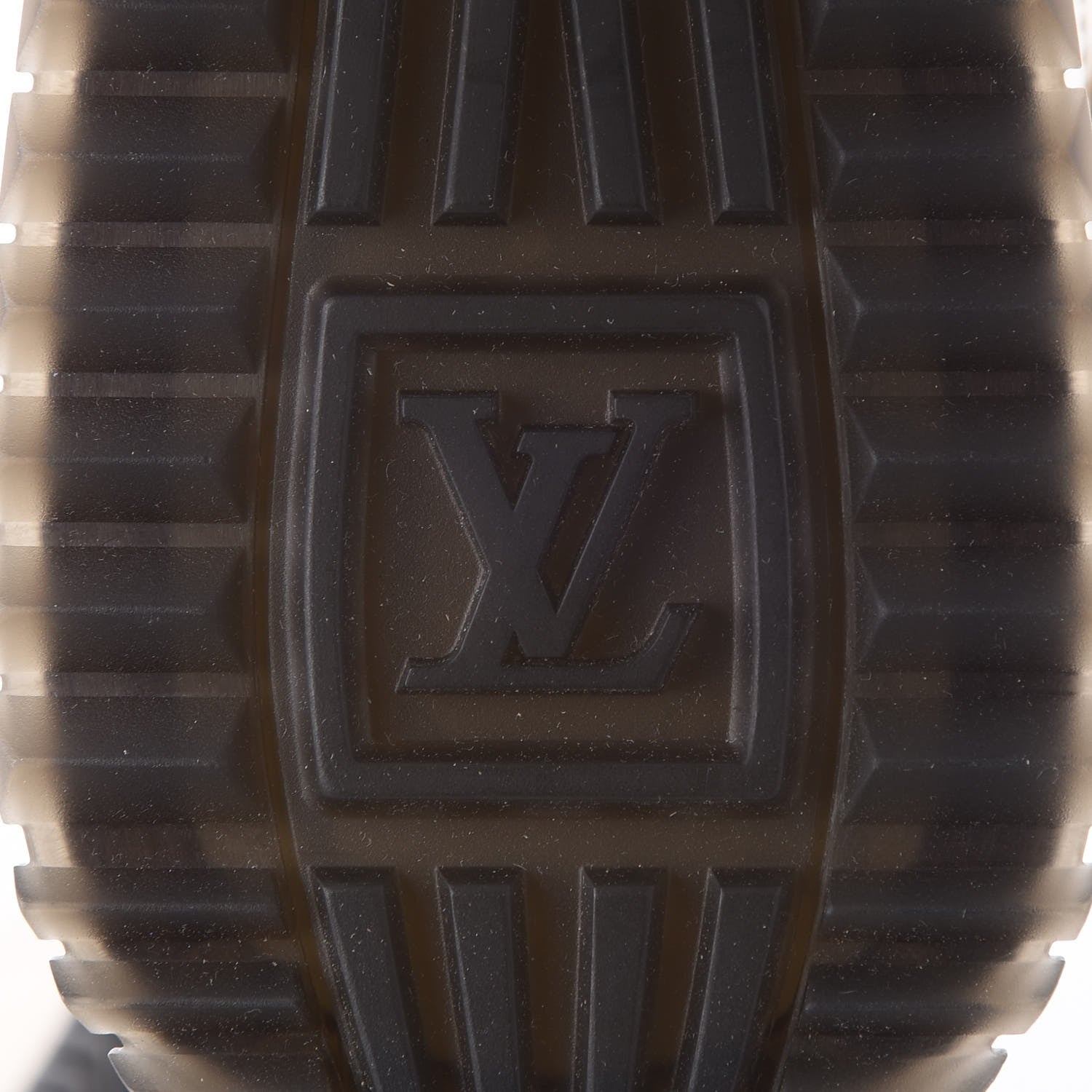 Louis Vuitton Metallic Patent Embossed Monogram Run Away Sneakers 37.5 Gold 6 of 8