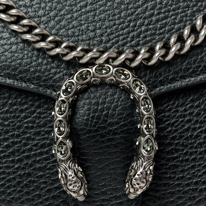 Gucci Calfskin Mini Dionysus Chain Wallet Black 8 of 10