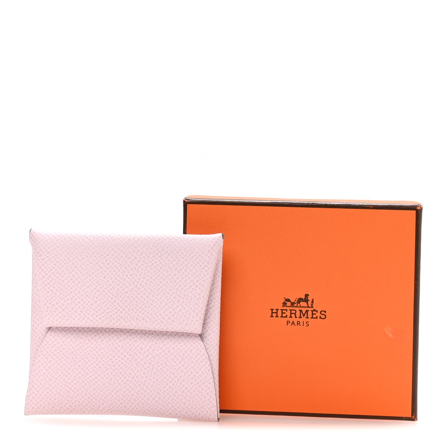Hermes Epsom Bastia Coin Purse Mauve Pale 8 of 8