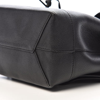 Louis Vuitton Calfskin Lockme Backpack Black 9 of 10