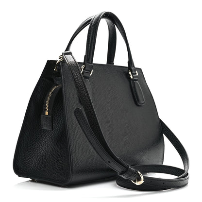 Gucci Dollar Calfskin Medium Soho Top Handle Satchel Black 2 of 10