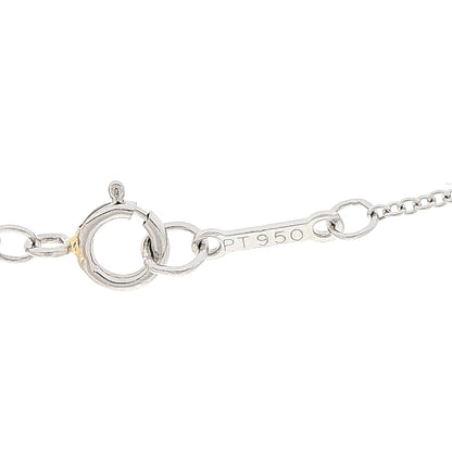 Tiffany Platinum Diamond 3 Station Diamonds by the Yard Necklace 6 of 6