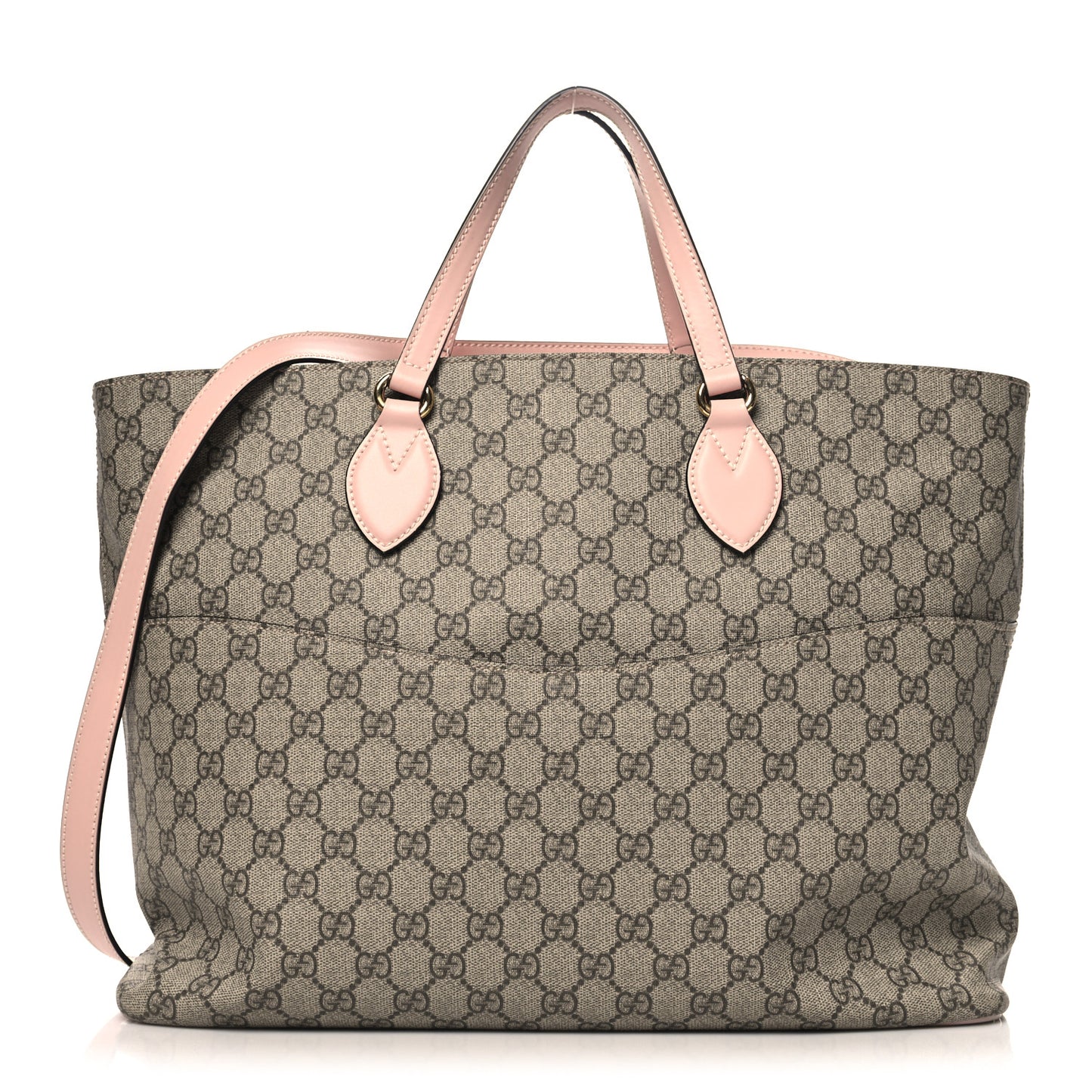 Soft GG Supreme Monogram Diaper Bag Pink