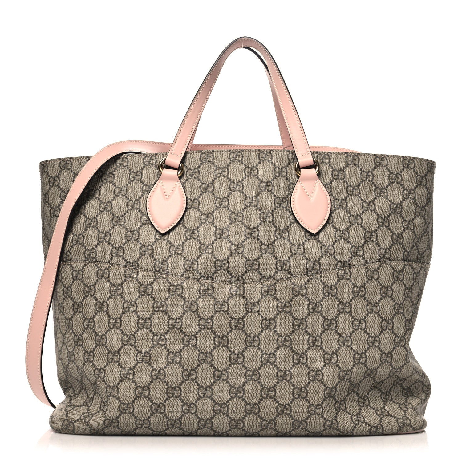 Gucci Soft GG Supreme Monogram Diaper Bag Pink 1 of 12