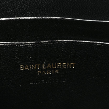 Saint Laurent Grain De Poudre Matelasse Monogram Mini Lou Camera Bag Crema Soft 6 of 10