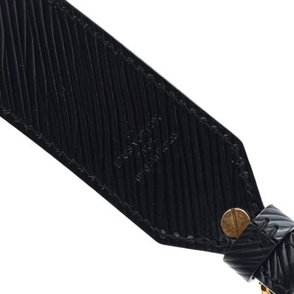 Louis Vuitton Epi Bead Embroidery Print Bandouliere Shoulder Strap Black 3 of 4