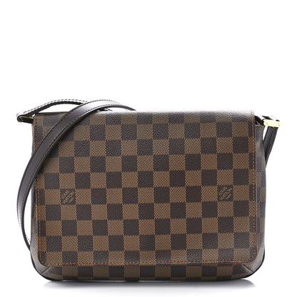 Louis Vuitton Damier Ebene Musette Tango Long Strap 1 of 10