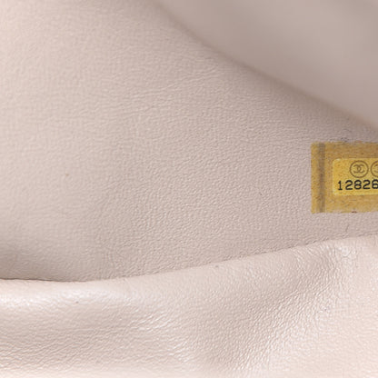Chanel Caviar Quilted Jumbo Single Flap Beige Clair 6 of 10