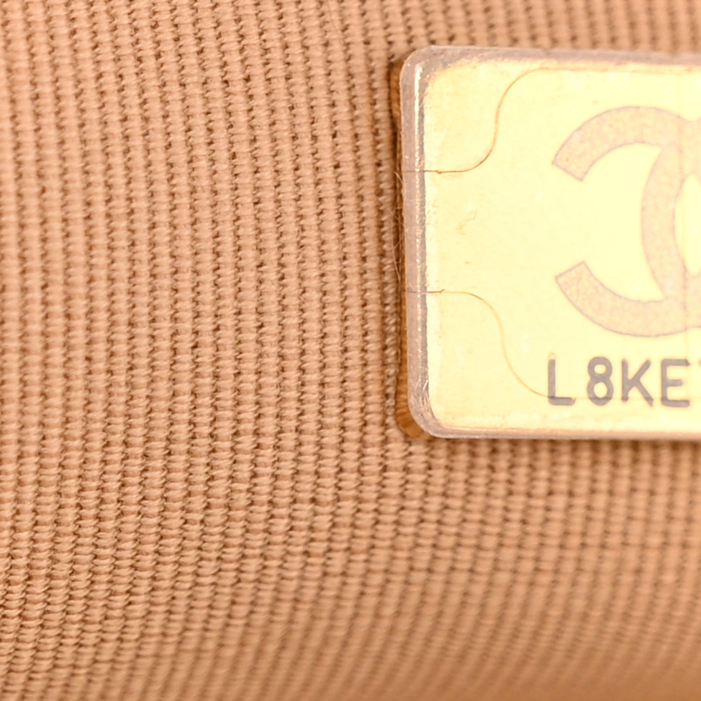 Shiny Lambskin Quilted 31 Shopping Bag Beige