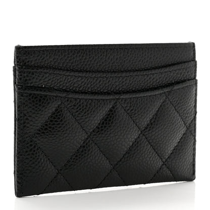 Chanel Caviar Quilted Card Holder Black 3 of 8