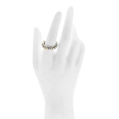 Tiffany Platinum 18K Yellow Gold Diamond Schlumberger Sixteen Stone Ring 56 7.75 2 of 5