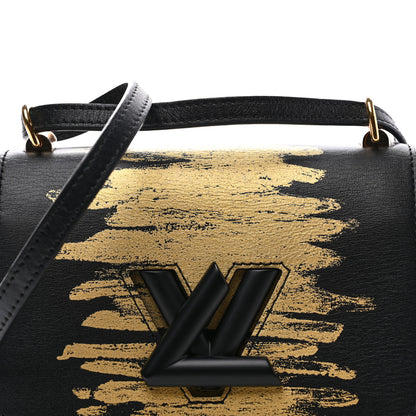 Louis Vuitton Calfskin Twist Shoulder Bag PM Light Gold 7 of 10