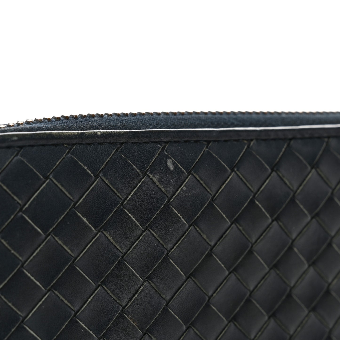 Nappa Intrecciato Zip Around Wallet Pacific