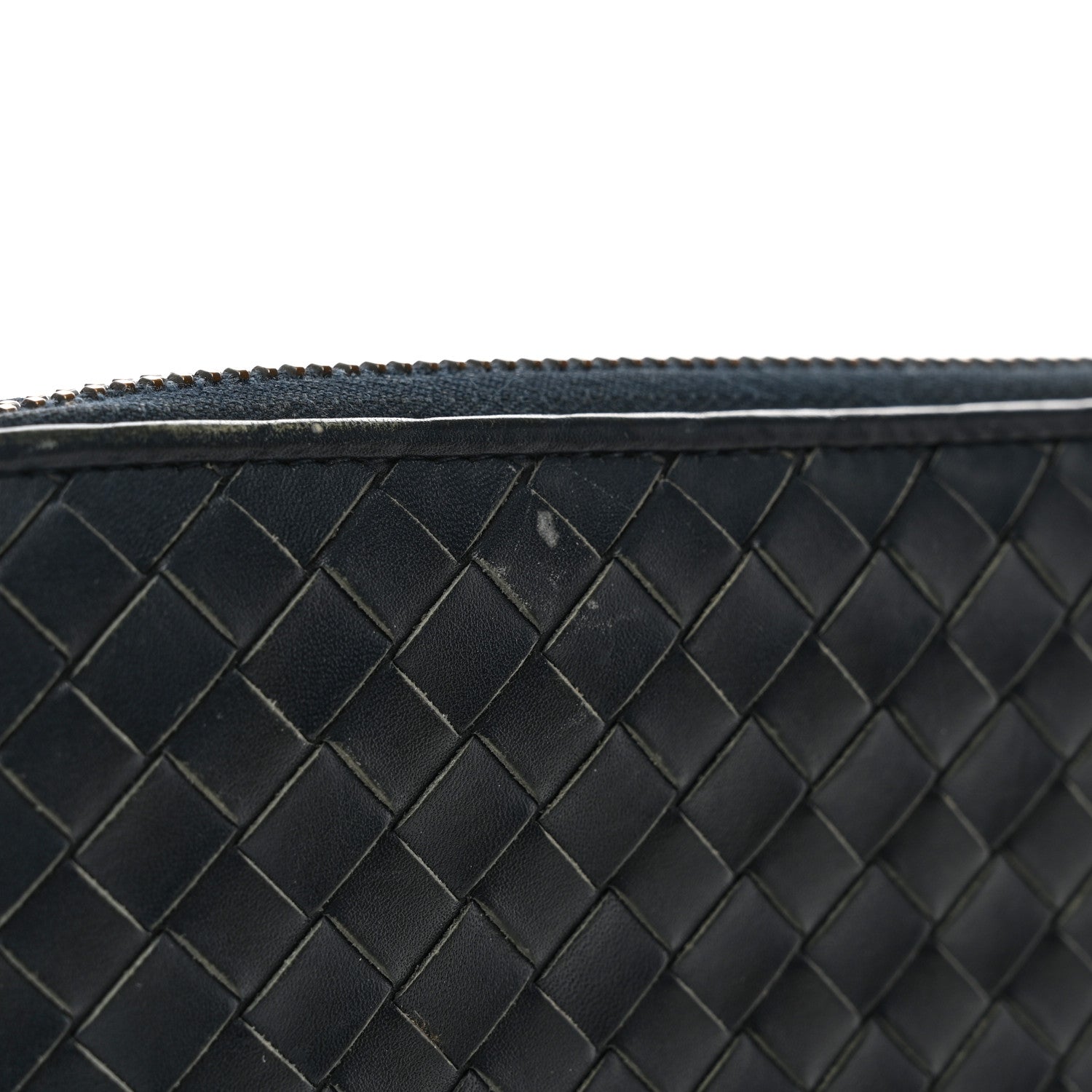 Bottega Veneta Nappa Intrecciato Zip Around Wallet Pacific 11 of 13