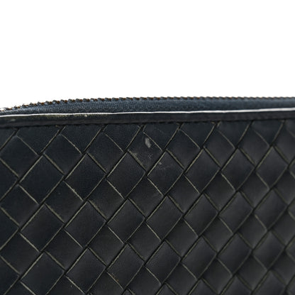Bottega Veneta Nappa Intrecciato Zip Around Wallet Pacific 11 of 13