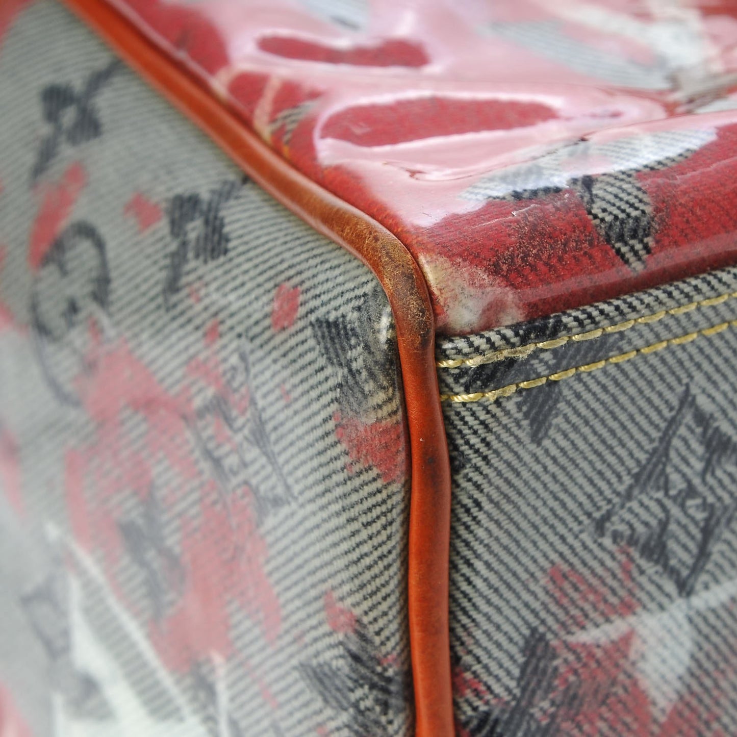 Monogram Pulp Defile Weekender PM Rose