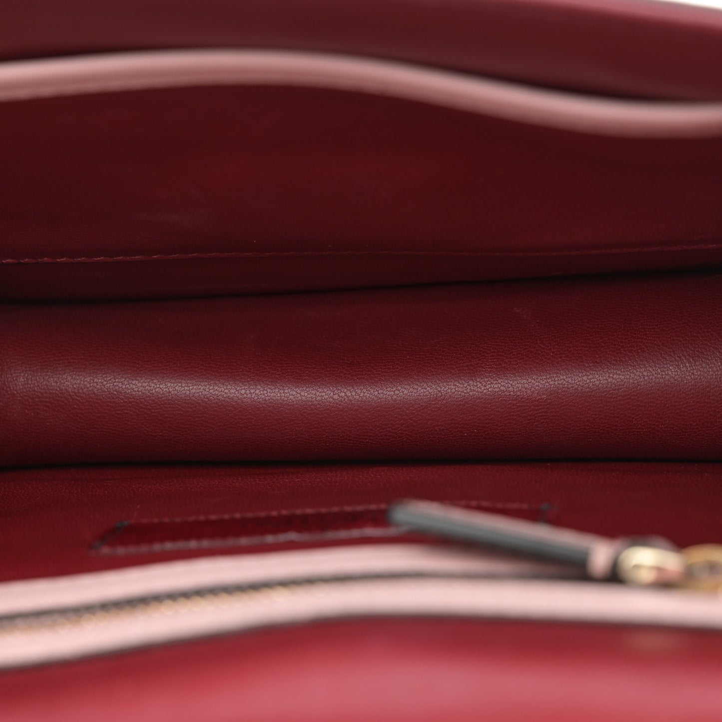 Vitello Small Glam Lock Rockstud Flap Light Ivory Water Rose Marine Rubin