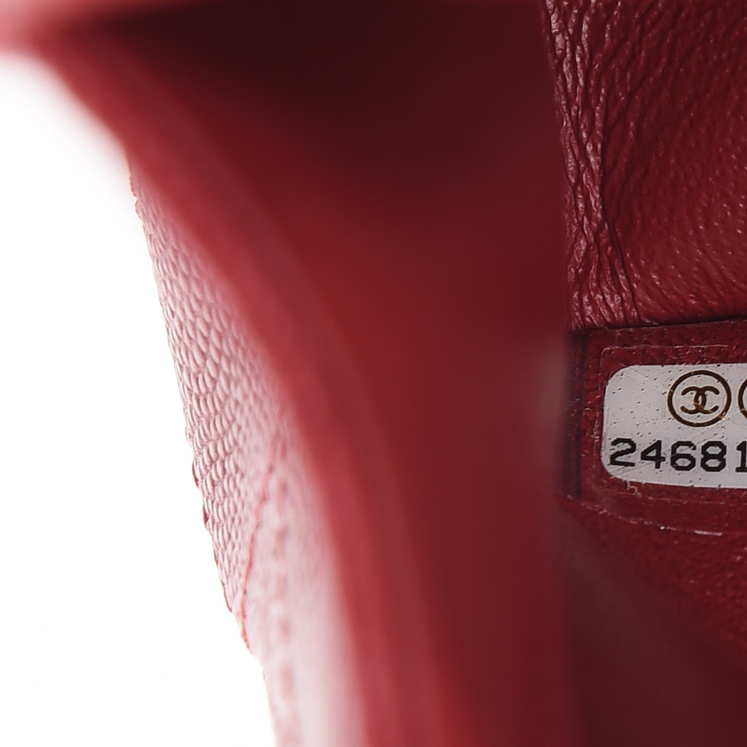 Chanel Caviar Quilted Medium Double Flap Red 8 of 9