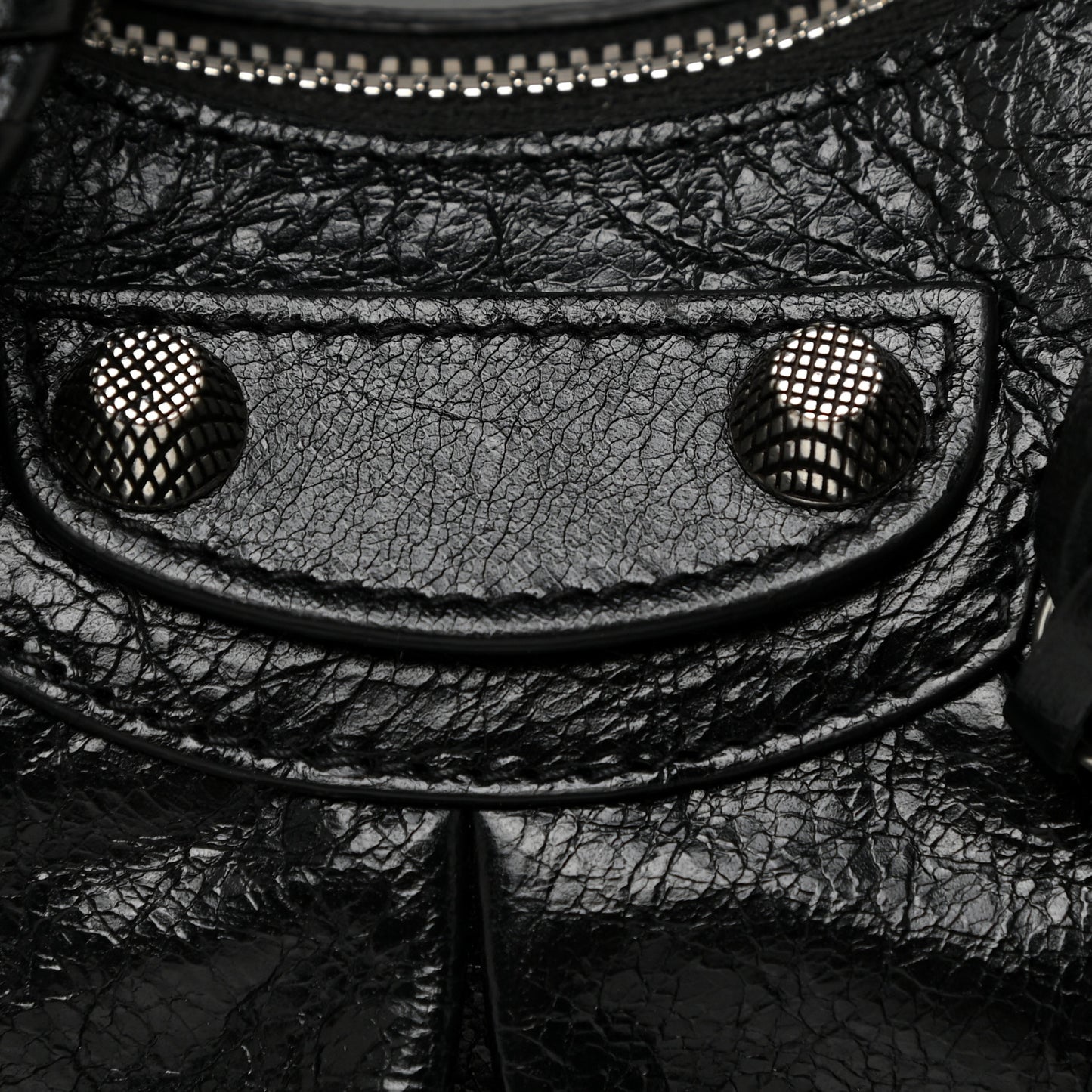 Agneau Arena Le Cagole Shoulder Bag XS Black