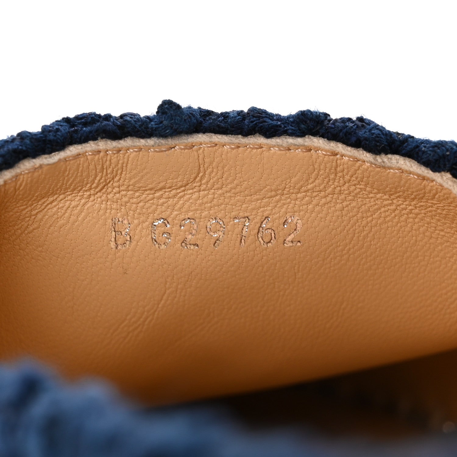 Chanel Tweed Grosgrain CC Espadrilles 37 Navy Black 10 of 11