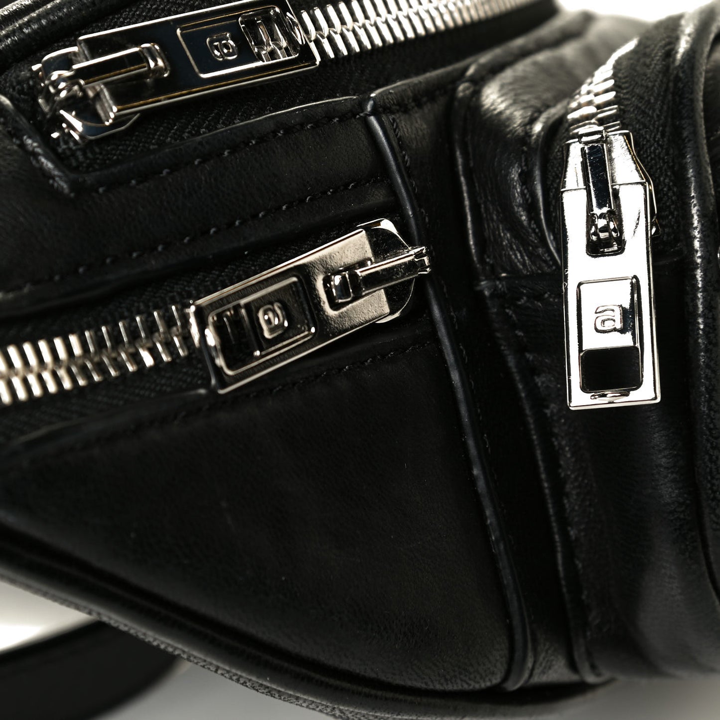 Lambskin Mini Attica Belt Bag Black
